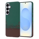 Samsung Galaxy S24 Plus Uyumlu Kılıf M-safe Şarj Özellikli Karbon Fiber Görünümlü Zore Nekst Kapak