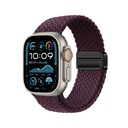 Apple Watch Ultra 49mm Uyumlu Zore KRD-134 Örgü Tasarımlı Hasır Kordon Strap Kayış