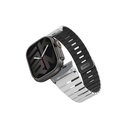 Apple Watch 44mm Uyumlu Skinarma Gemini Serisi TPU Magnetik Silikon Kordon