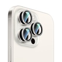 Apple iPhone 14 Pro Max Uyumlu CaseWorld Alloy Serisi Oleofobik Anti Reflective Kamera Lens Koruyucu