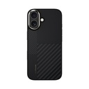 Apple iPhone 17 Kılıf M-safe Şarj Özellikli Karbon Fiber Benks Montage Hybrid ArmorPro Kevlar Kapak
