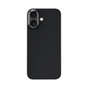 Apple iPhone 17 Kılıf Benks M-safe Şarj Özellikli Metal Kamera Çerçeveli Magnetik ArmorAir 600D Kevlar Fiber Kapak