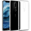 Nokia 5.1 Plus Uyumlu Kılıf Zore Süper Silikon Kapak