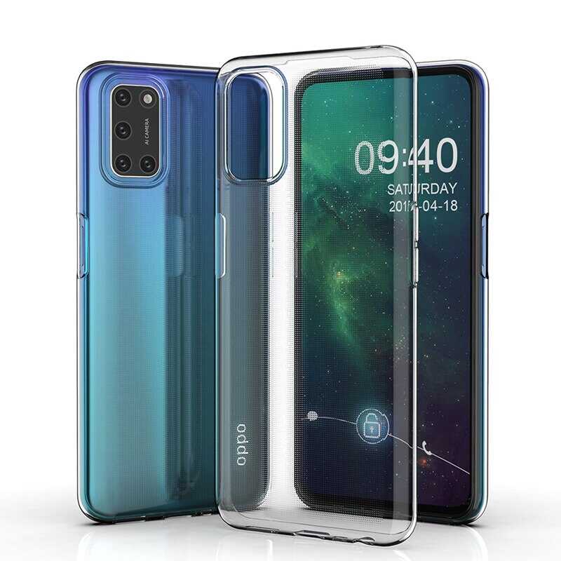 Oppo A52 Uyumlu Kılıf Zore Süper Silikon Kapak