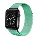 Apple Watch 42mm Uyumlu Kordon Hasır Metal Mıknatıslı Örgü Zore KRD-01 Kayış