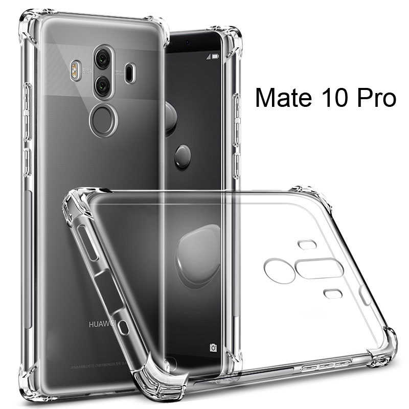 Huawei Mate 10 Pro Uyumlu Kılıf Zore Nitro Anti Shock Silikon