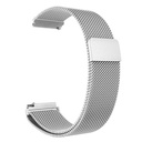 Samsung Galaxy Watch 42mm (20mm) Uyumlu Kordon Hasır Metal Mıknatıslı Zore KRD-12 Kayış